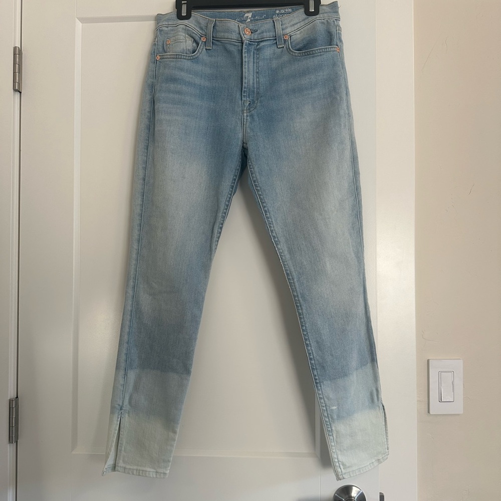 RARE 7 For All Mankind Ombré Jeans - Picture 3 of 10